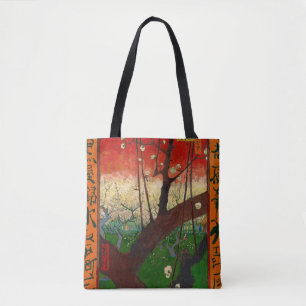 Tote Bag Vincent van Gogh - Arbre à prune floraison