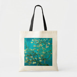 Tote Bag Vincent Van Gogh Blossoming Almond Tree Floral Art