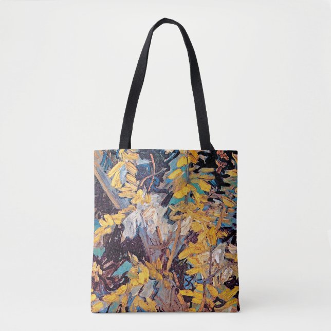 Tote Bag Vincent Van Gogh - Branches d'acacia en fleurs (Devant)