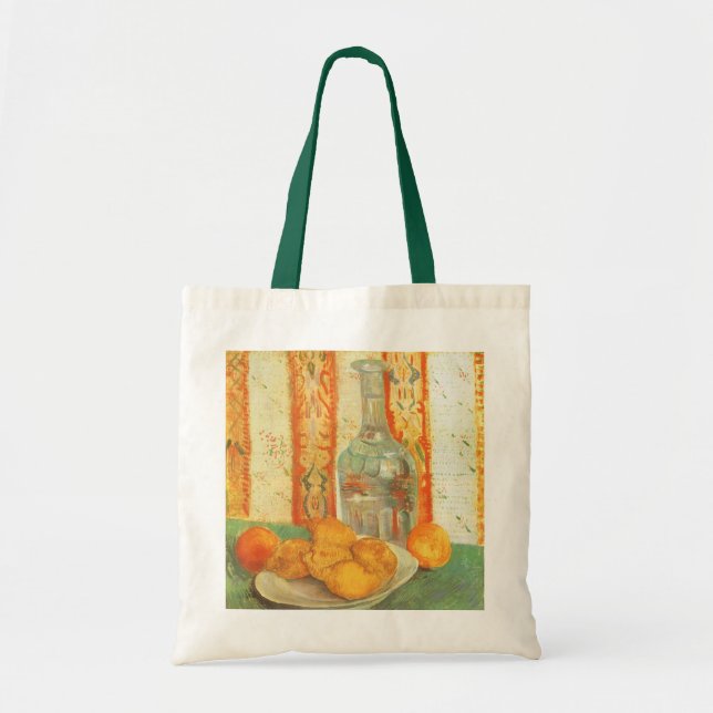 Tote Bag Vincent van Gogh - Carafe et citrons sur une assie (Devant)
