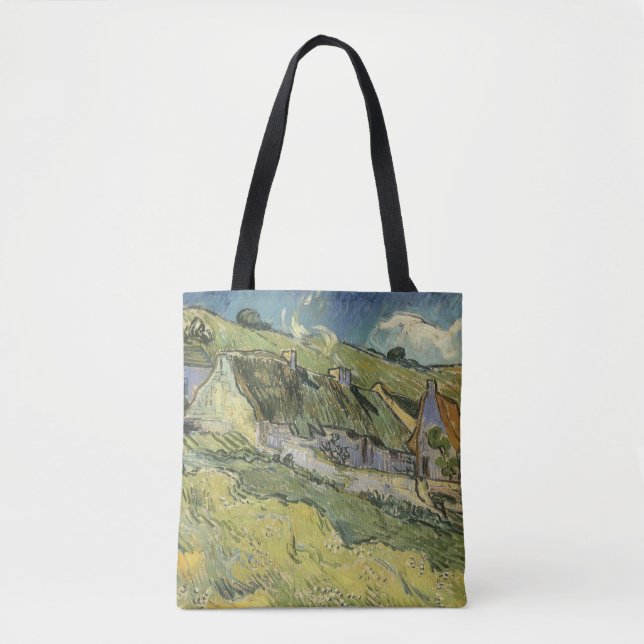 Tote Bag Vincent van Gogh - Chalets à chaume (Devant)