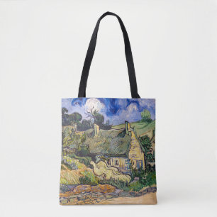 Tote Bag Vincent Van Gogh - Chalets de chaume à Cordeville