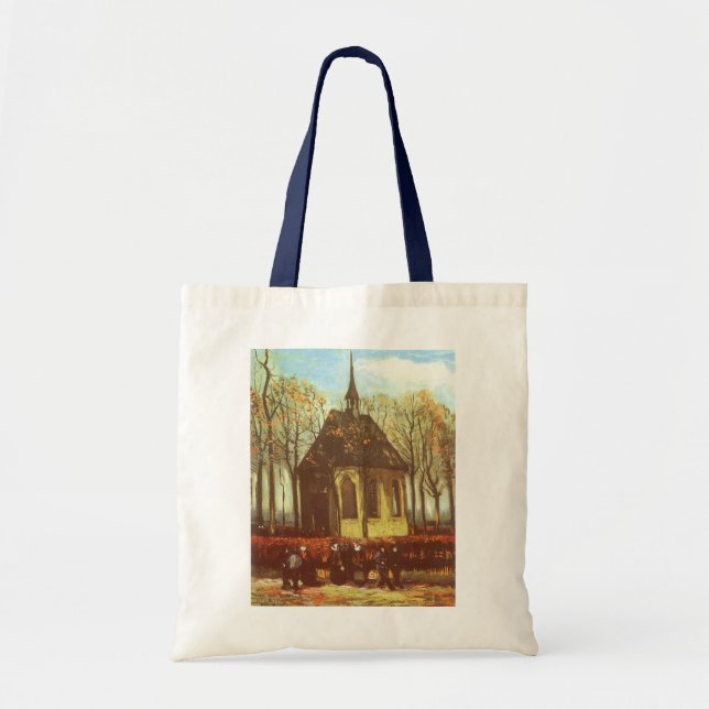 Tote Bag Vincent van Gogh - Chapelle à Nuenen, Églises (Devant)