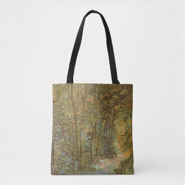 Tote Bag Vincent van Gogh - Chemin dans les bois (Devant)