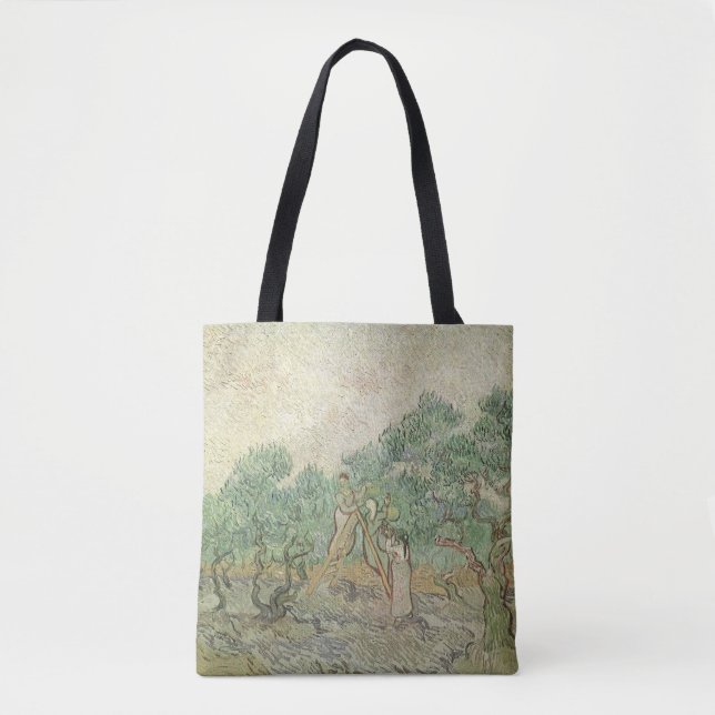 Tote Bag Vincent van Gogh - Cueillette des olives (Devant)