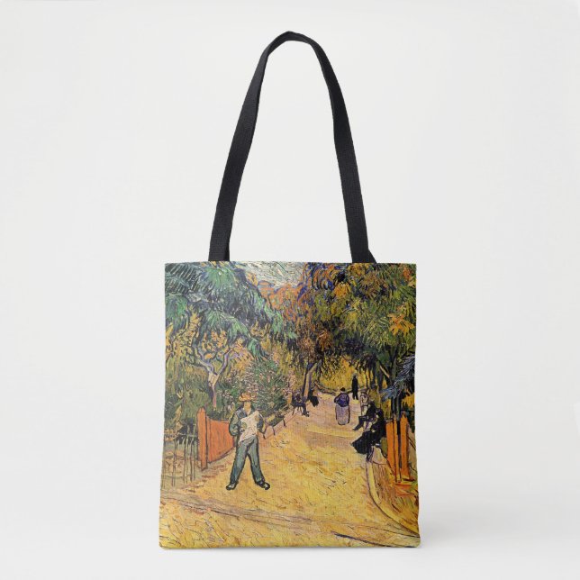 Tote Bag Vincent van Gogh - Entrée du Parc Public, Arles (Devant)