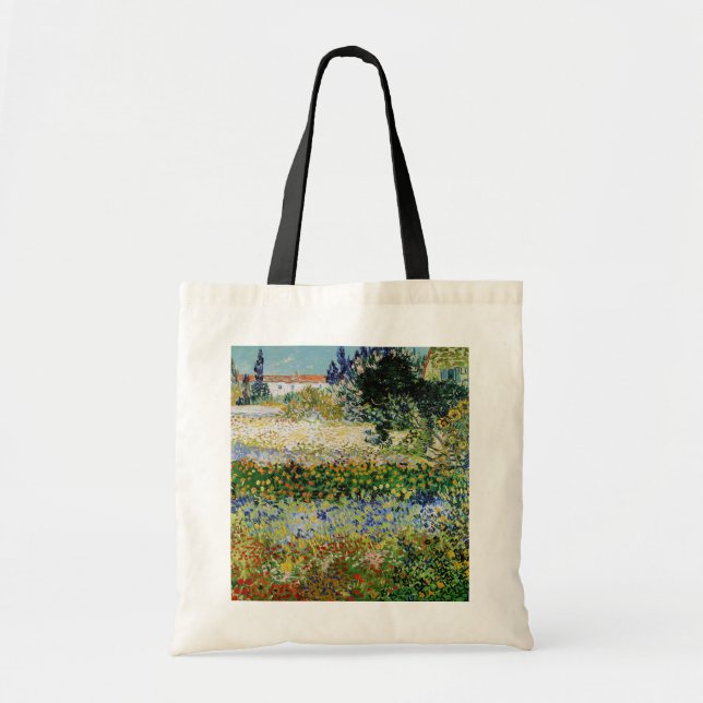 Tote Bag Vincent van Gogh - Flower Garden (Devant)