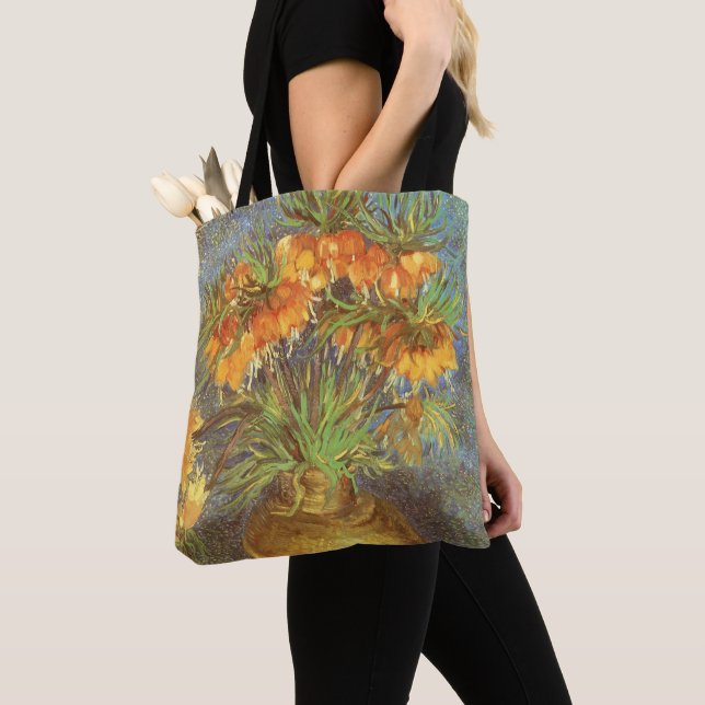 Tote Bag Vincent van Gogh - Fritillaires dans un vase de cu (De près)