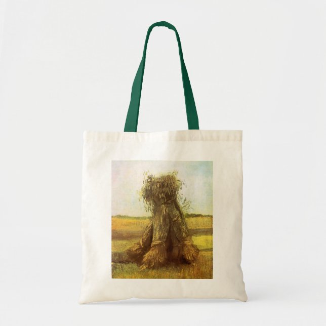 Tote Bag Vincent van Gogh - Gerbes de blé (Devant)