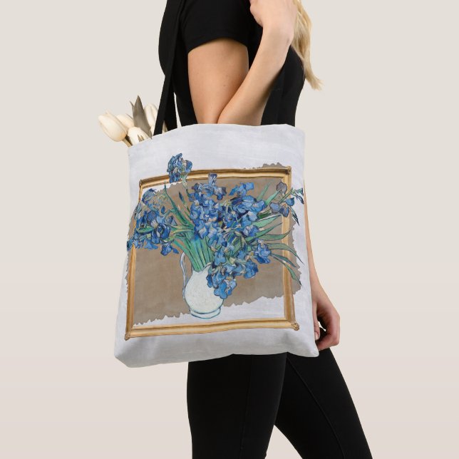 Tote Bag Vincent Van Gogh Irises (De près)