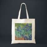 Tote Bag Vincent Van Gogh - Irises 1889<br><div class="desc">Vincent Van Gogh - Irises 1889</div>