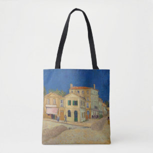 Tote Bag Vincent van Gogh - La Maison Jaune / La Rue