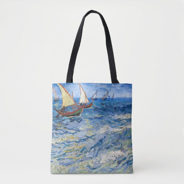 Tote Bag Vincent van Gogh - La mer aux Saintes-Maries (Devant)