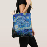 Tote Bag Vincent Van Gogh La Nuit étoilée<br><div class="desc">Vincent Van Gogh's The Starry Night Detail</div>