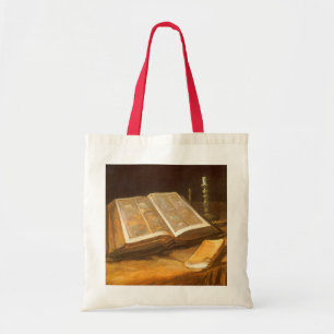 Tote Bag Vincent van Gogh - La vie morte avec la Bible