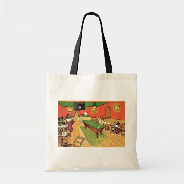 Tote Bag Vincent Van Gogh - Le Café De Nuit À Arles (Devant)