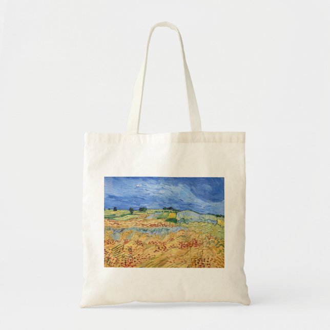 Tote Bag Vincent van Gogh - Les champs / Plaine à Auvers (Devant)