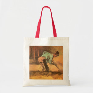 Tote Bag Vincent van Gogh - Man Stooping w Stick ou Spade