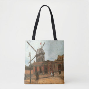 Tote Bag Vincent van Gogh - Moulin de la Galette, le moulin