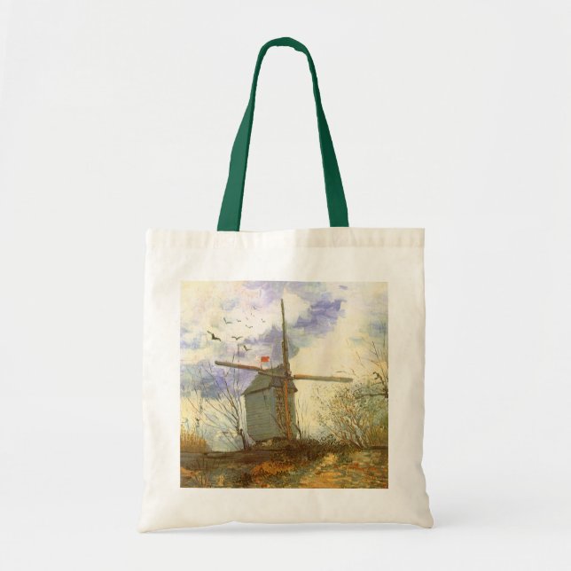 Tote Bag Vincent van Gogh - Moulin de la Galette, Windmill (Devant)