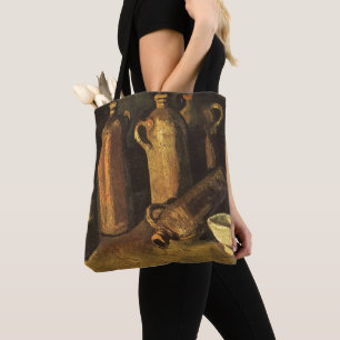 Tote Bag Vincent van Gogh - Nature morte avec 4 bouteilles