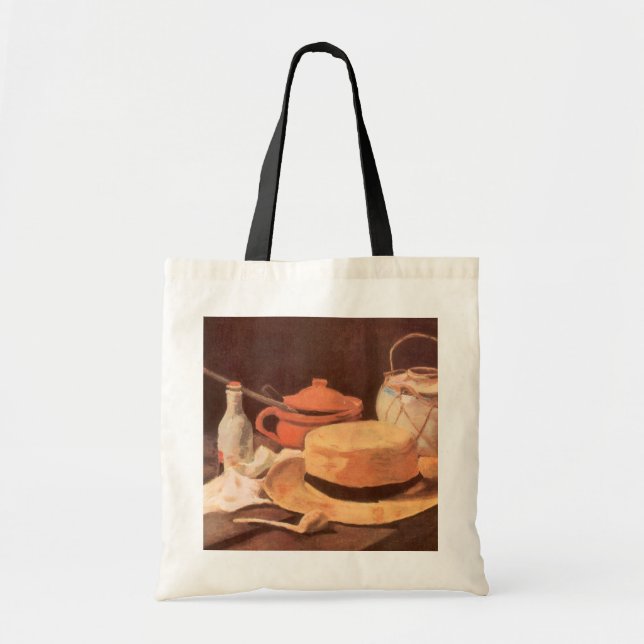 Tote Bag Vincent van Gogh - Nature morte avec chapeau de pa (Devant)