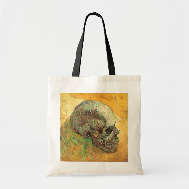 Tote Bag Vincent van Gogh - Nature morte avec crâne (Devant)
