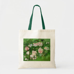 Tote Bag Vincent Van Gogh - Nature morte Roses roses Beaux-