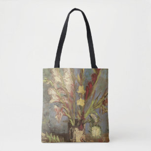 Tote Bag Vincent van Gogh - Nature morte Vase avec Glaïeuls