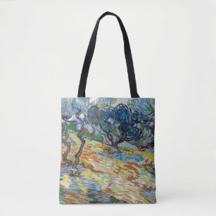 Tote Bag Vincent van Gogh - Oliviers : Ciel bleu vif