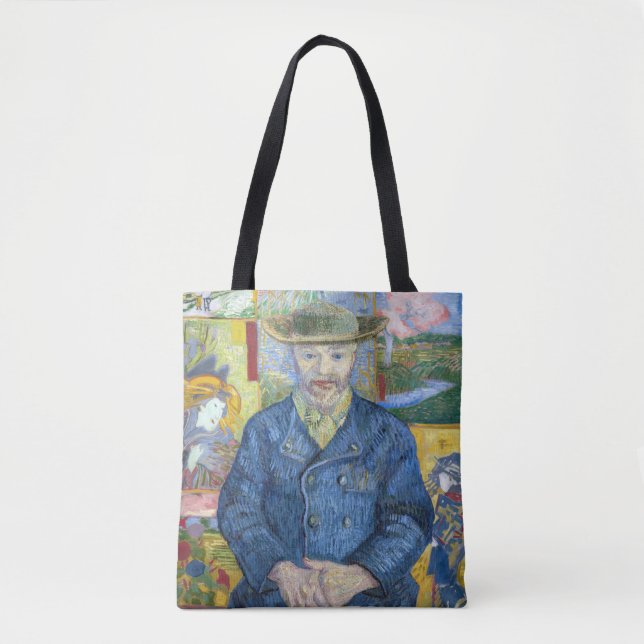 Tote Bag Vincent van Gogh - Portrait de Pere Tanguy (Devant)
