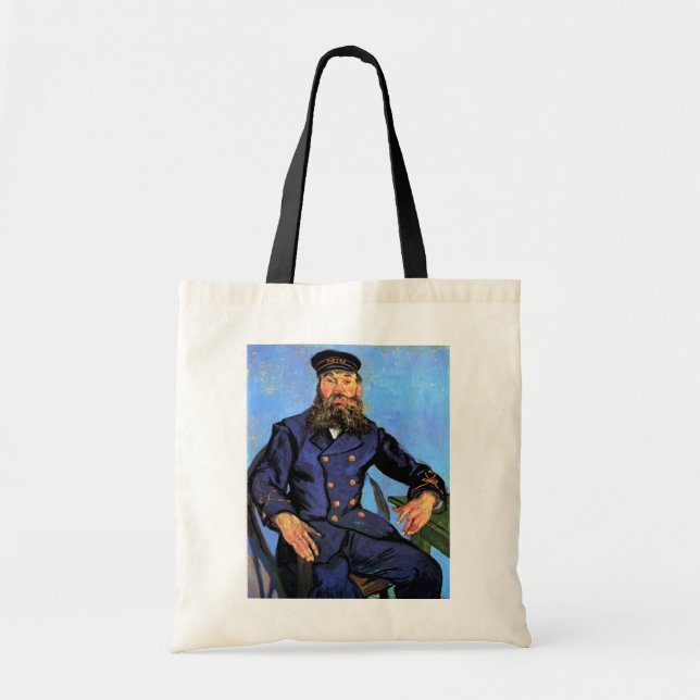 Tote Bag Vincent Van Gogh - Portrait Du Postman (Devant)
