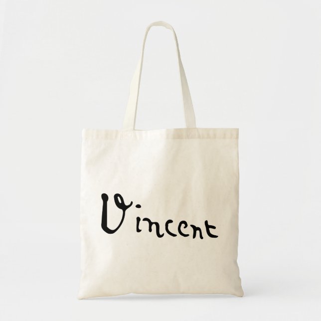 Tote Bag Vincent Van Gogh Signature (Devant)