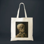 Tote Bag Vincent Van Gogh - Skull with Burning Cigarette<br><div class="desc">Vincent Van Gogh - Skull with Burning Cigarette</div>