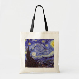 Tote Bag Vincent Van Gogh Starry Nuit Vintage Art