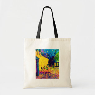 Tote Bag Vincent Van Gogh - Terrasse de café la nuit Pop Ar