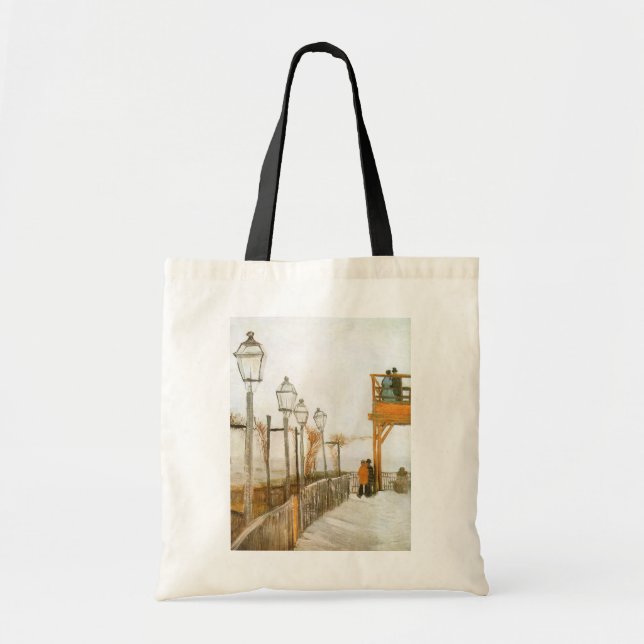 Tote Bag Vincent van Gogh - Terrasse et belvédère (Devant)