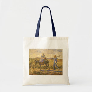 Tote Bag Vincent van Gogh - Un couple paysan va au travail