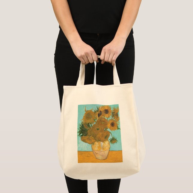 Tote Bag Vincent van Gogh - Vase avec douze tournesols (Devant (produit))