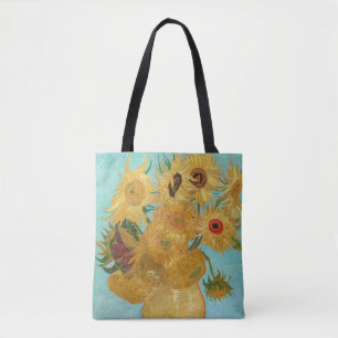 Tote Bag Vincent Van Gogh - Vase avec douze tournesols