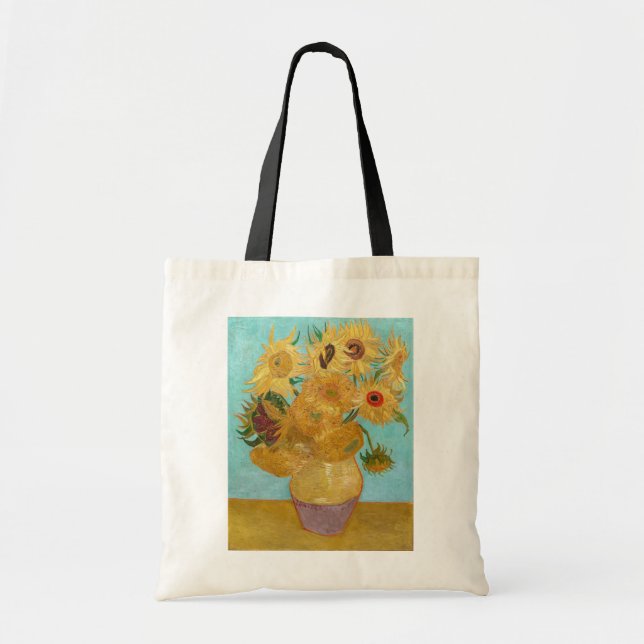 Tote Bag Vincent Van Gogh - Vase avec douze tournesols (Devant)