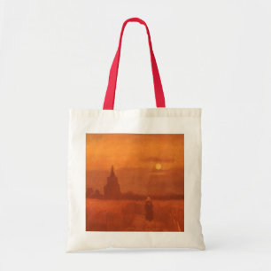 Tote Bag Vincent van Gogh - Vieille tour dans les champs