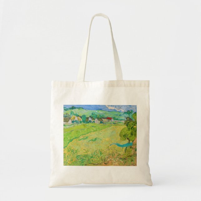 Tote Bag Vincent van Gogh - Vue des Vessenots près d'Auvers (Devant)