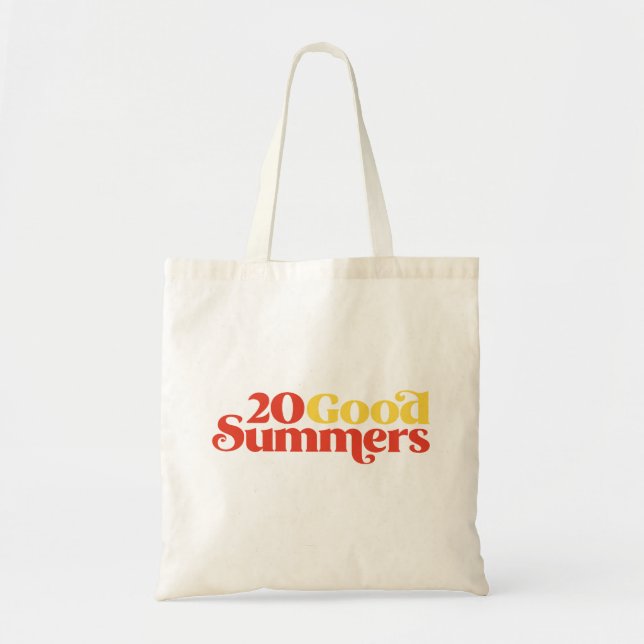 Tote Bag Vingt Bons Étés (Devant)