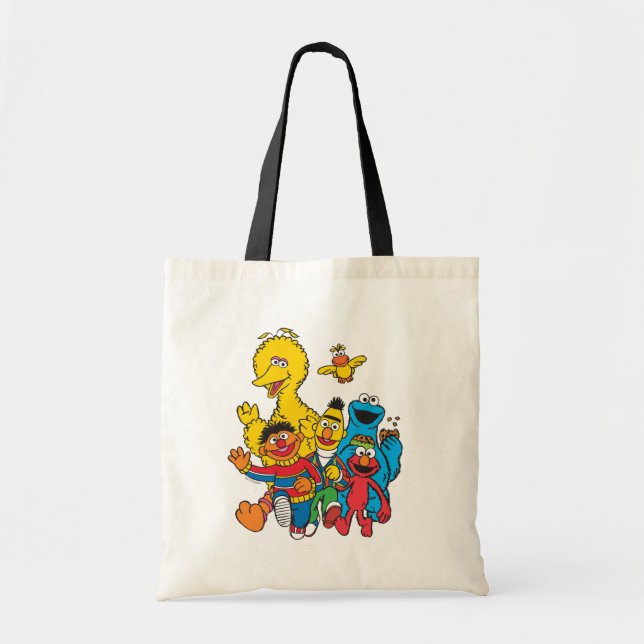 Tote Bag Vintage 123, rue Sésame (Devant)