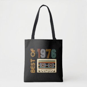 Tote Bag Vintage 1976 Fabriqué en 1976 70e Anniversaire 50
