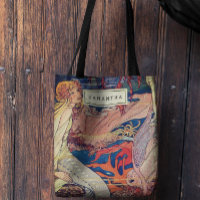 Vintage Art Nouveau Belle Sirène Personnalisée
