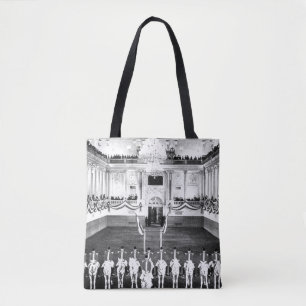 Tote Bag Vintage Autriche Vienne Espagnol Ecole d'Équitatio