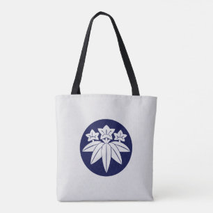 Tote Bag Vintage bleu Kamakura Minamoto Japon Mon Art