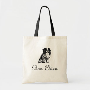 Tote Bag Vintage Bon Chien Good Dog Pet